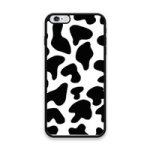 Custom Printed Tpu Cases - Apple Iphone 6 Plus Apple Iphone 6S Plus & 39 Black Cow Print& 39 By