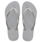 Slim Glitter Ice Grey