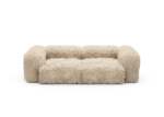 Two Module Sofa - Flokati - Beige - 230CM X 115CM