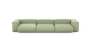 Three Module Sofa - Linen - Olive - 377CM X 115CM