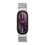 XiaoMi Smart Band 10 Asymmetrical Metal Strap Silver