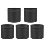 Grow Bags Garden Plant Pots Container Black Breathable Non-woven Fabric