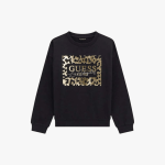 Guess Girls Long Sweater Black Gold - 15-16