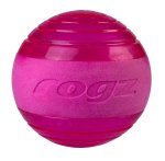 Rogz Squeekz Dog'squeak Ball - Pink - Medium 64MM