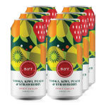 Vodka Kiwi Peach & Strawberry 6 X440ML