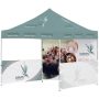 3M Ovation Sublimated Gazebo 2 Half-wall Skins 1 Full-wall Skin