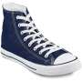 Unisex Retro High Top Canvas Sneaker – Blue