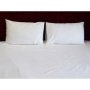 Rey& 39 S Fine Linen Standard Pillow Cases 300TC 45X70CMS White 100% Cotton
