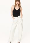 Barrel High Jeans - Cream