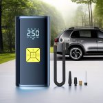 Multifunctional Tire Inflator Car Air Compressor 150PSI Electric Auto Air Pump For Car Motorcycle Bicycle