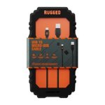 Rugged By Volkano Water- And Dust-proof USB To 3-IN-1 Cable - 1.2M