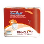 Tranquility Premium Overnight Disposable Absorbent Underwear Dau - XL - 56 Ct