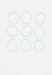 PoP Candy 10 Pack Hair Tie - Blue