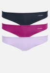 Jockey 3 Pack Npl Bikini - Lavender fuschia navy