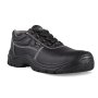 Dot Radon Oil/acid Safety Shoe Heat Resistant Leather Black Size 9