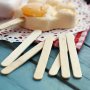 50/100PCS/PACK Natural Wooden Ice Pop Sticks - Diy Crafts Kitchen & Restaurant Supplies Food Service Equipment & Supplies