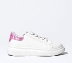 Flatform Sneaker - 4 Kids White