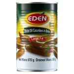 Eden Cucumber In Brine 7-9 670G