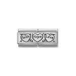 Composable Classic Faith Hope Love Double Link