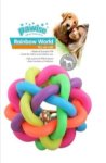 Pawise Rainbow Entangled Ball – Large
