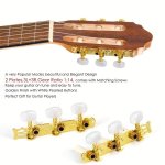 2PCS L R set Classical Guitar Tuning Pegs - Smooth And Precise Tuning Machine Heads For Classic Guitars
