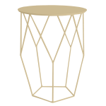 Facet Side Table - Dune Ferro