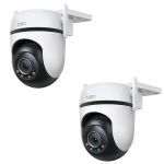 TP-link Tapo C520WS Outdoor Pan tilt Security Wi-fi Camera Dual Pack
