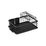 Casa Dish Drainer 2-TIER Catania Matt Black