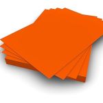 Board A2 Bright Orange 160GSM 100S – BRD012O