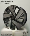 20" Volkswagen Rims 8J 5 112 Pcd