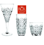 Rcr Enigma Crystal Glass 18-PIECE Drinkware