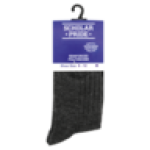 Boys Grey Polyviscose Socks Medium