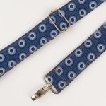 Shwe Detachable Bag Straps - Navy Circles