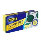 Tough Grip Sponge Scouer 3PK