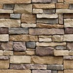 1 Roll 3D Stone Brick Wallpaper Vinyl Self-adhesive Backsplash Decor Waterproof Wall Covering For Bedroom Laundry Kitchen Cabine