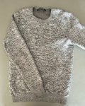 Oakridge Grey Melange Sweater Small
