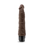 Blush Dr. Skin Cock Vibe 1 Vibrating Cock - Chocolate