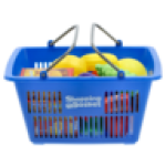 Shopping Basket Fruit Set 19 Piece
