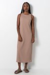 Midi Dress - 18 Brown