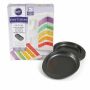 Wilton Easy Layer 6 Inch Rainbow Colours Cake Baking Pan Set Set Of 5
