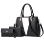 3 In 1 Shoulder Bag Crossbody Bag Women's Large Capacity Pu Leather Bag