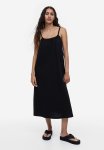 Oversized Jersey Dress - Black