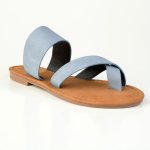 Maldives Ladies Mule Sandal - Baby Blue - 9