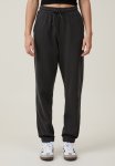 Cotton On Classic Washed Sweatpant - Washed Black