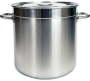 Capsule Sandwich Bottom 45CM Stockpot Stock Pot 70-LITER Pan With Lid 70 L Capacity 45 Cm Diameter Stainless Steel Induction Bottom