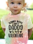 Girls Cute Letter Graphic Slogan Print Short Sleeve T-Shirt Tops For Summer Outdoor Gift Valentine's Day
