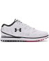 Men's Ua Medal 2 Spikeless Wide E Golf Shoes - White / 11