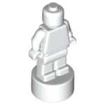 Parts Minifigure Utensil Statuette Trophy 90398 - White