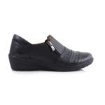 Shirley Black - Black 42 Leather