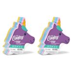 Cool Coolers By Fit & Fresh Kids Lunch Box Ice Packs Slim Shaped Freezer Pack For Lunch Bags And Coolers 8 Pack Unicorn